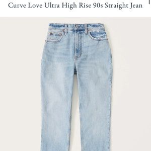 Curve Love Ultra High Rise 90s Straight Jean